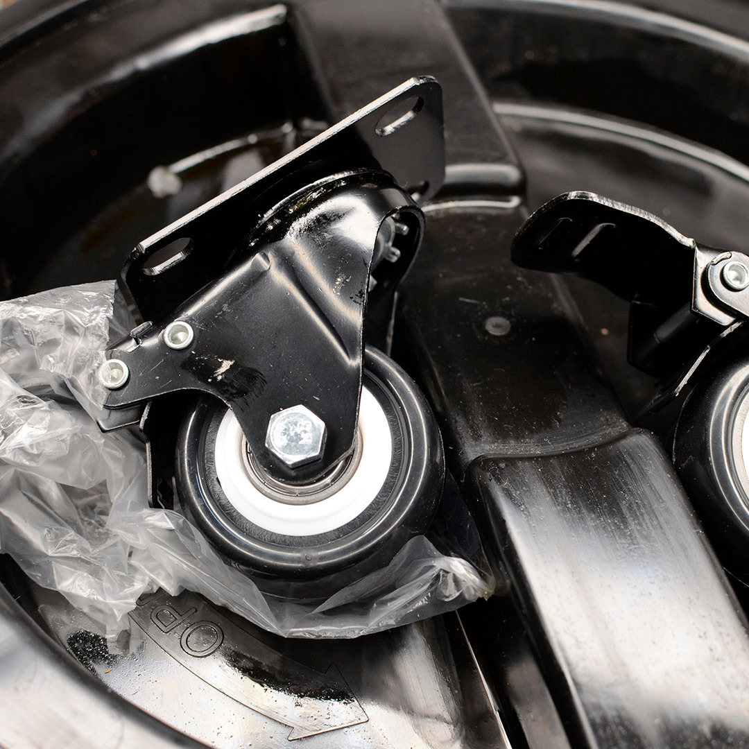 چرخ های چرخ دار چرخشی 2 اینچی صفحه سنگین