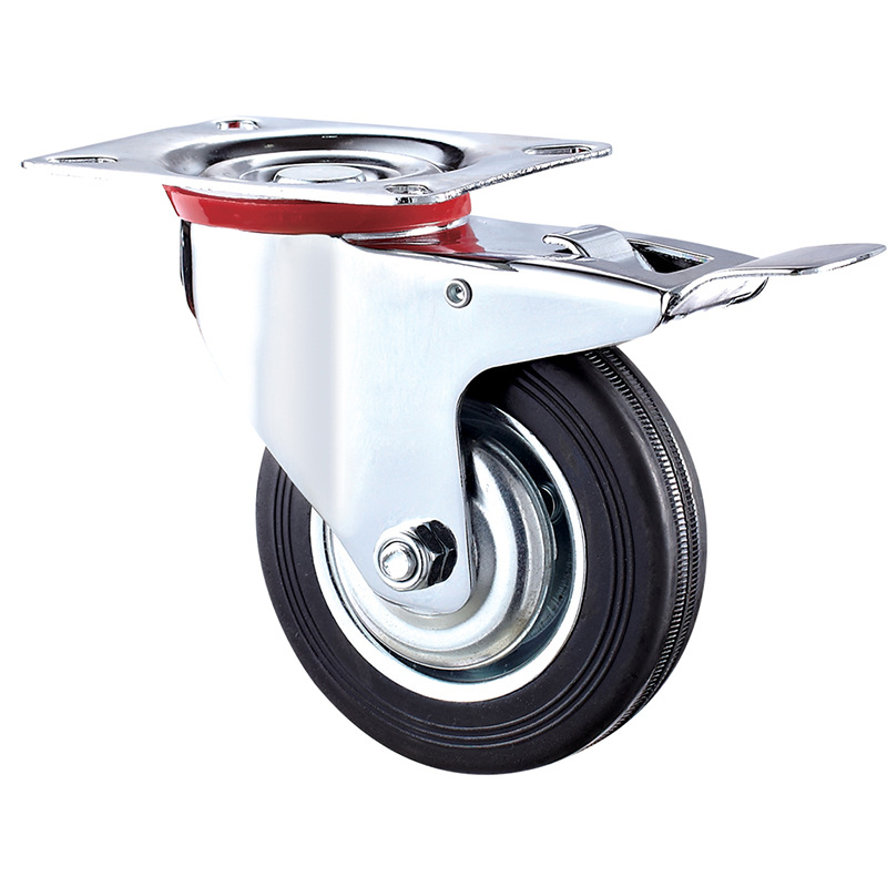 Περιστρεφόμενο Έπιπλο Ρόδα με Φρένο