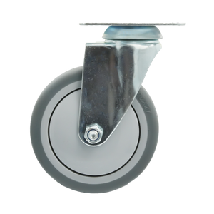 Plastic Cover TPR Silent Universal Cart Casters Wheel 