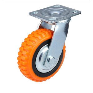 Heavy Duty Caster 5 Duim Polyurethane PU Universele Wiel